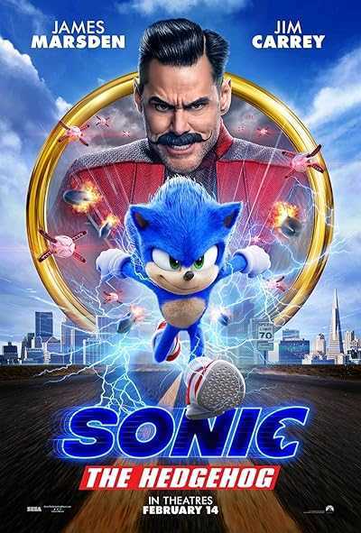 فیلم سونیک خارپشت 1 Sonic the Hedgehog 2020