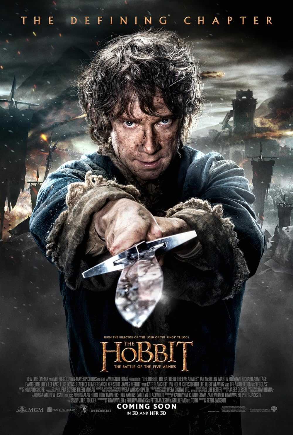 فیلم هابیت ۳ نبرد پنج سپاه The Hobbit: The Battle of the Five Armies 2014