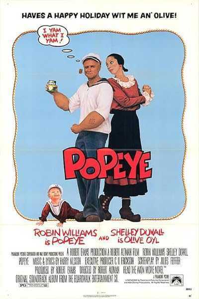 فیلم ملوان زبل (پاپای) Popeye 1980 دانلود و تماشای آنلاین