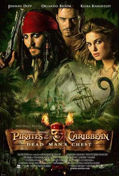 فیلم دزدان دریایی کارائیب ۲: صندوق مرد مرده Pirates of the Caribbean: Dead Man’s Chest 2006