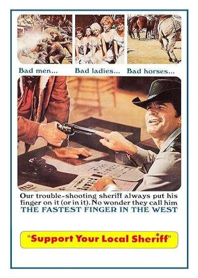 فیلم از کلانتر محلی خود حمایت کنید Support Your Local Sheriff! 1969