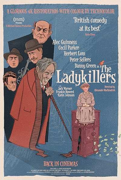 فیلم قاتلین پیرزن The Ladykillers 1955