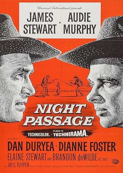 فیلم  گذرگاه شبانه Night Passage 1957