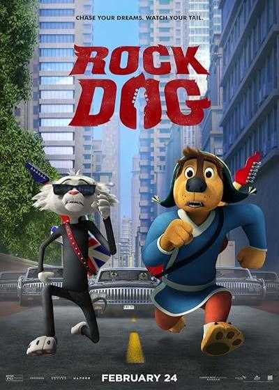 انیمیشن سگ آوازخوان ۱ (سگ راک ۱) Rock Dog 2016