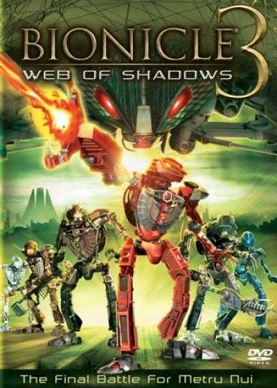 انیمیشن بیونیکل ۳: شبکه سایه ها Bionicle 3: Web of Shadows 2005