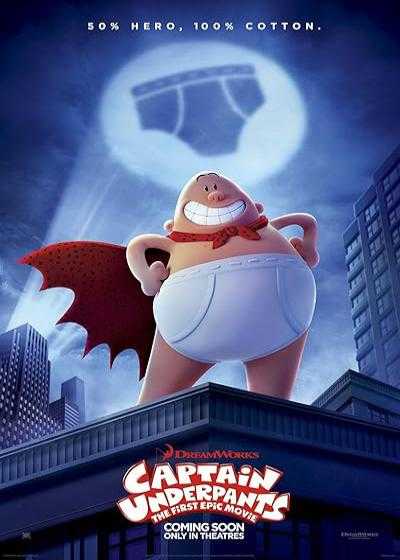 انیمیشن کاپیتان زیرشلواری: اولین فیلم حماسی Captain Underpants: The First Epic Movie 2017