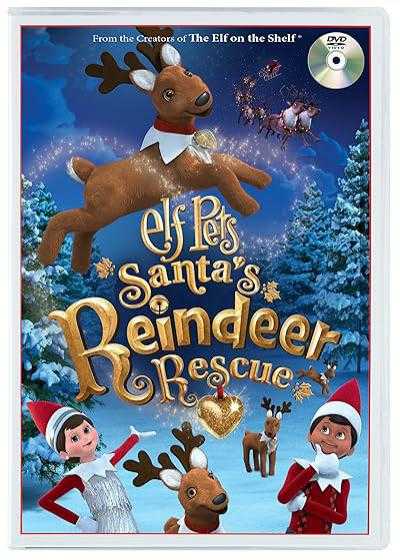 انیمیشن حیوانات خانگی الفی: نجات گوزن شمالی بابانوئل Elf Pets: Santa’s Reindeer Rescue 2020