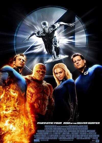 فیلم چهار شگفت انگیز ۲: قیام موج سوار نقره ای Fantastic Four: Rise of the Silver Surfer 2007