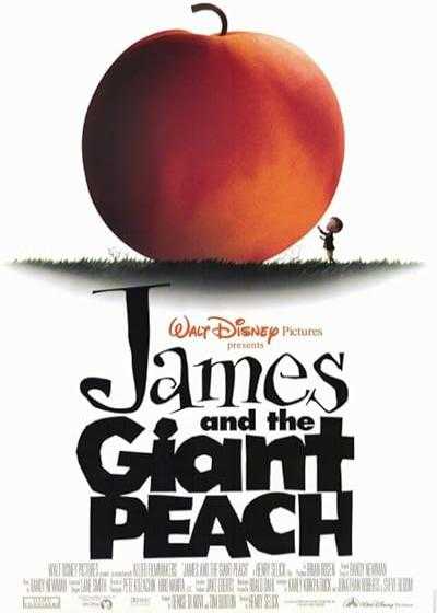 انیمیشن جیمز و هلوی غول پیکر James and the Giant Peach 1996