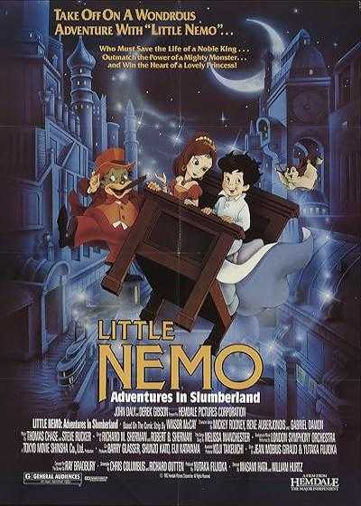 انیمیشن نموی کوچک در سرزمین خواب Little Nemo: Adventures in Slumberland 1989