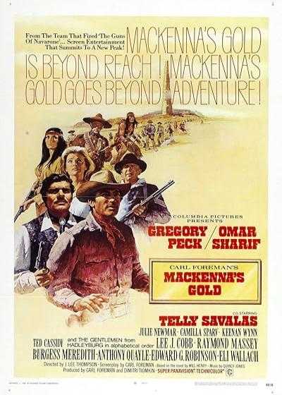 فیلم طلای مکنا Mackenna’s Gold 1969