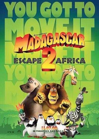 انیمیشن ماداگاسگار ۲ Madagascar: Escape 2 Africa 2008