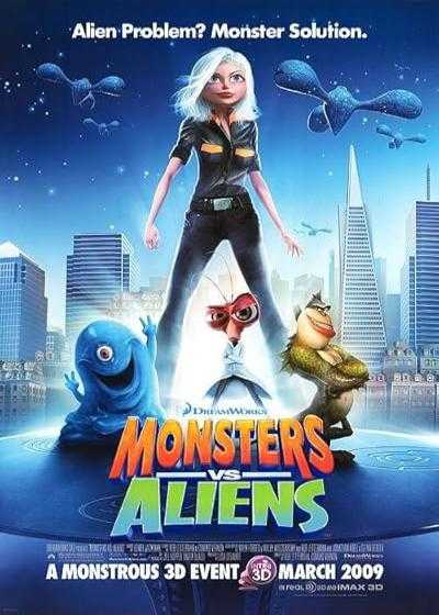 انیمیشن هیولاها علیه بیگانگان Monsters vs. Aliens 2009