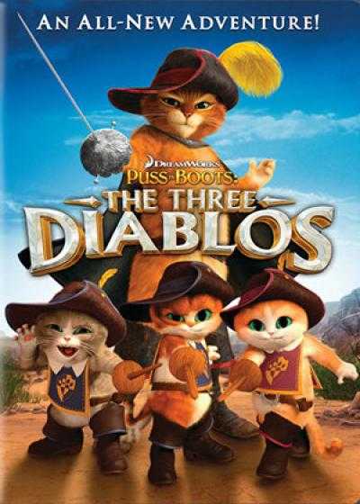 انیمیشن گربه چکمه پوش: سه وروجک Puss in Boots: The Three Diablos 2012