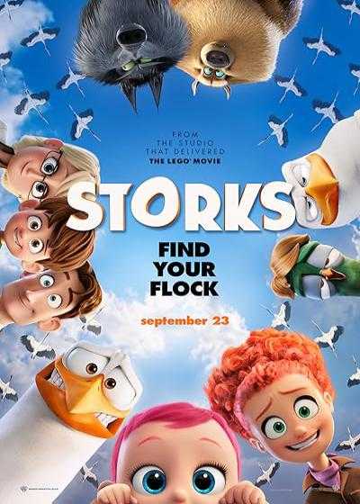 انیمیشن لک‌لک‌ها Storks 2016