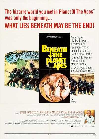 فیلم در زیر سیاره میمون ها Beneath the Planet of the Apes 1970