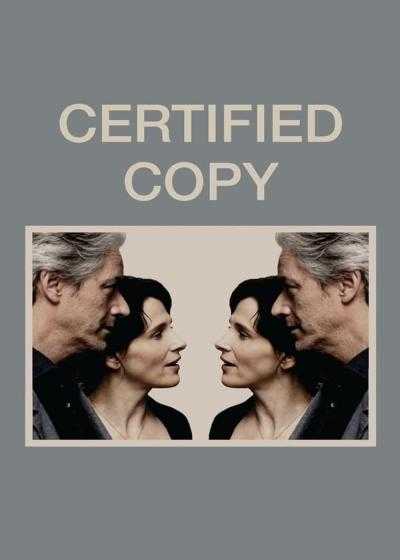 فیلم کپی برابر اصل Certified Copy 2010