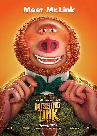 انیمیشن لینک گمشده Missing Link 2019