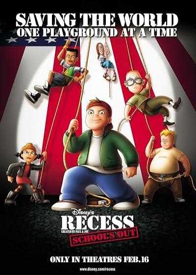 انیمیشن زنگ تفریح: فرار از مدرسه Recess: School’s Out 2001