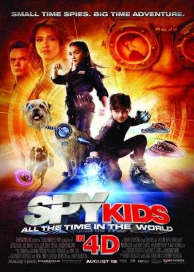 فیلم بچه های جاسوس ۴: همه زمان در جهان Spy Kids 4: All the Time in the World 2011