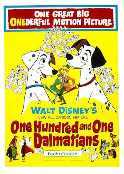 انیمیشن ۱۰۱ سگ خالدار One Hundred and One Dalmatians 1961