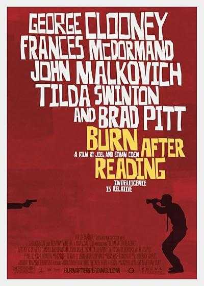 فیلم بخوان و بسوزان Burn After Reading 2008